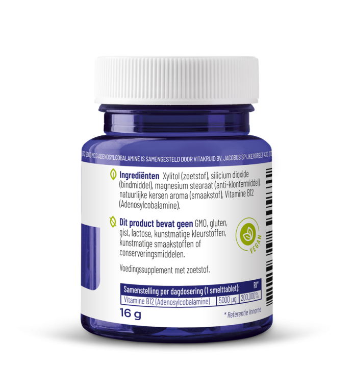Vitakruid B12 5000 mcg Adenosylcobalamine