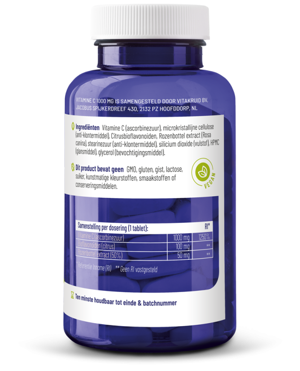Vitakruid Vitamine C 1000 mg