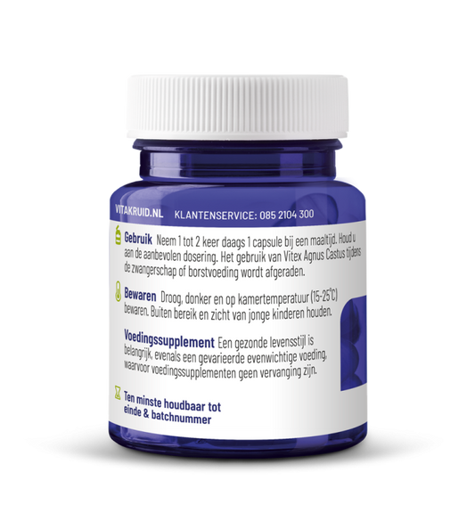 Vitakruid Vitex Agnus Castus 200 mg Monnikspeper