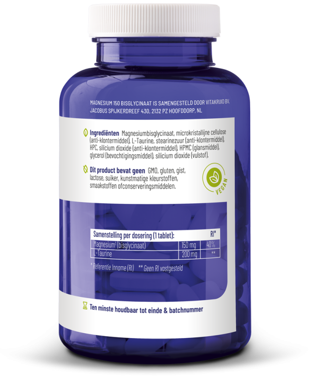 Vitakruid Magnesium 150 Bisglycinaat