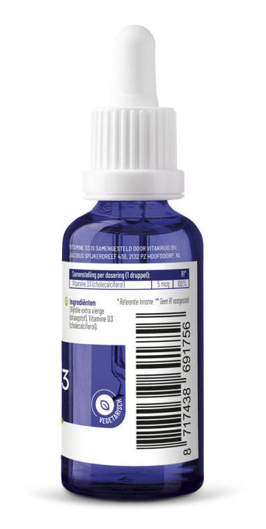 Vitakruid Vitamine D3 druppels