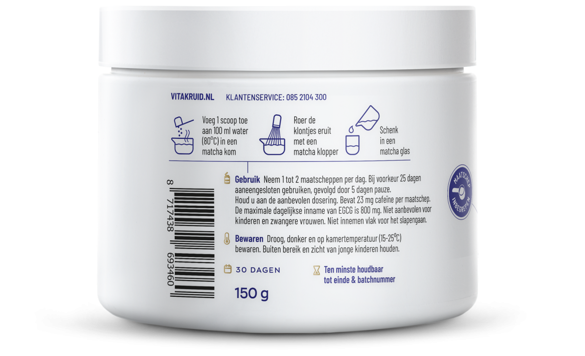 Vitakruid Collageen Solugel® Matcha
