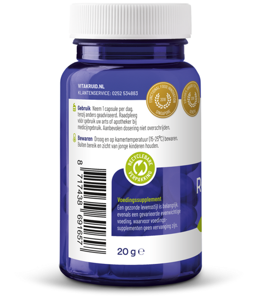 Vitakruid Resveratrol 200 mg met Bioperine®