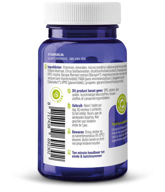 Vitakruid Multi Dag Man 50+