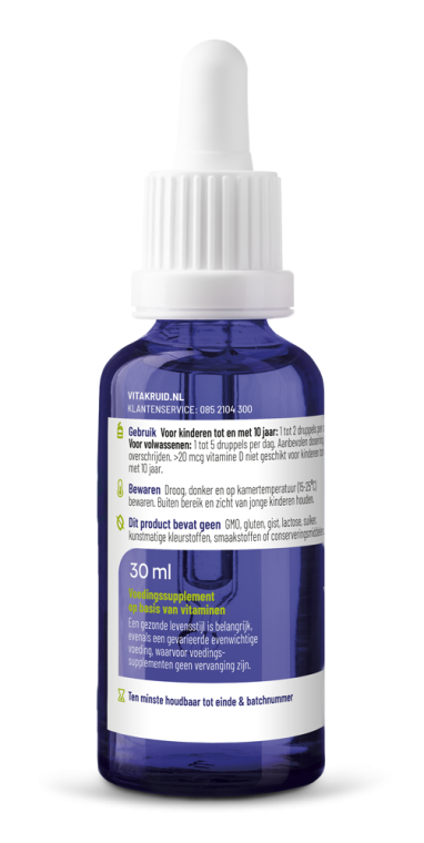 Vitakruid Vitamine D3 druppels