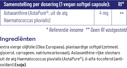 Vitakruid Astaxanthine