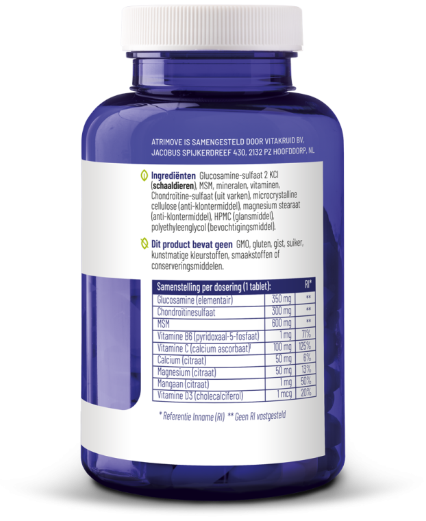 Vitakruid Atrimove Glucosamine Complex — Tabletten