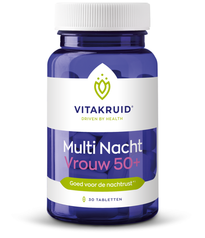 Vitakruid Multi Nacht Vrouw 50+