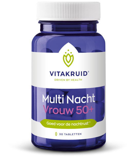 Vitakruid Multi Nacht Vrouw 50+