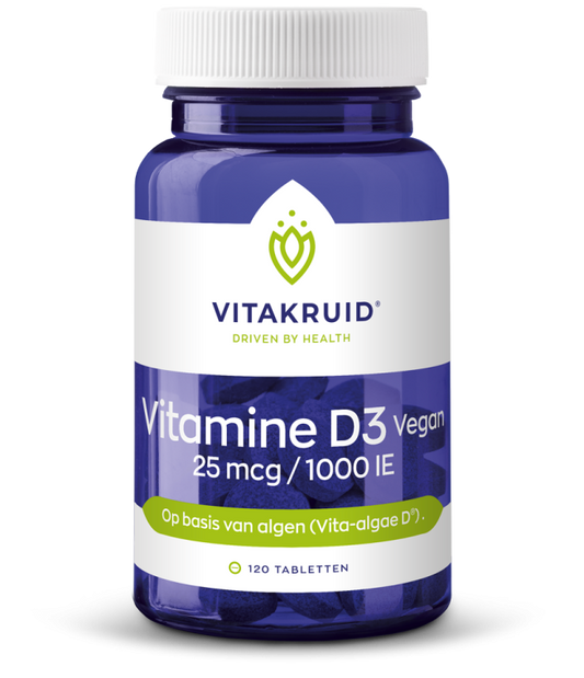 Vitakruid Vitamine D3 Vegan - 25 mcg / 1000 IE