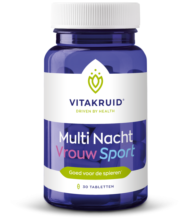 Vitakruid Multi Nacht Vrouw Sport