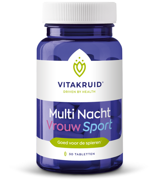 Vitakruid Multi Nacht Vrouw Sport