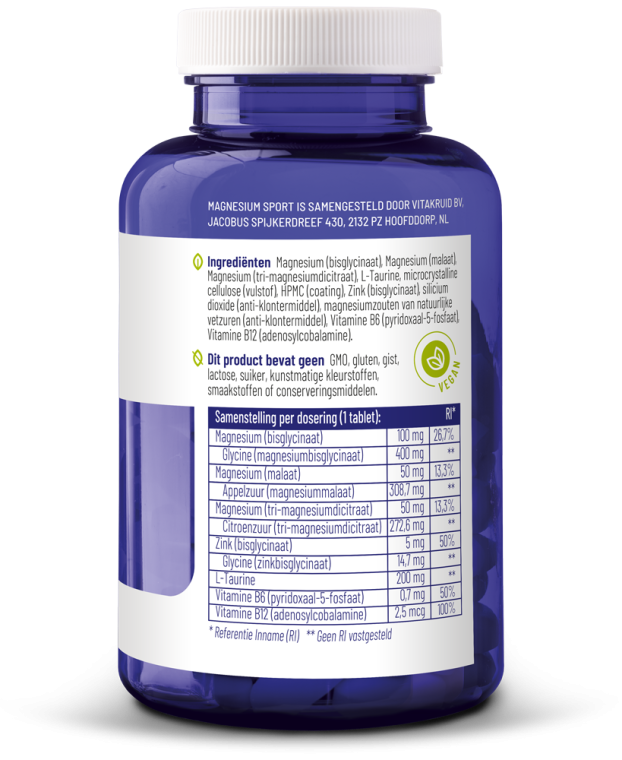 Vitakruid Magnesium Sport