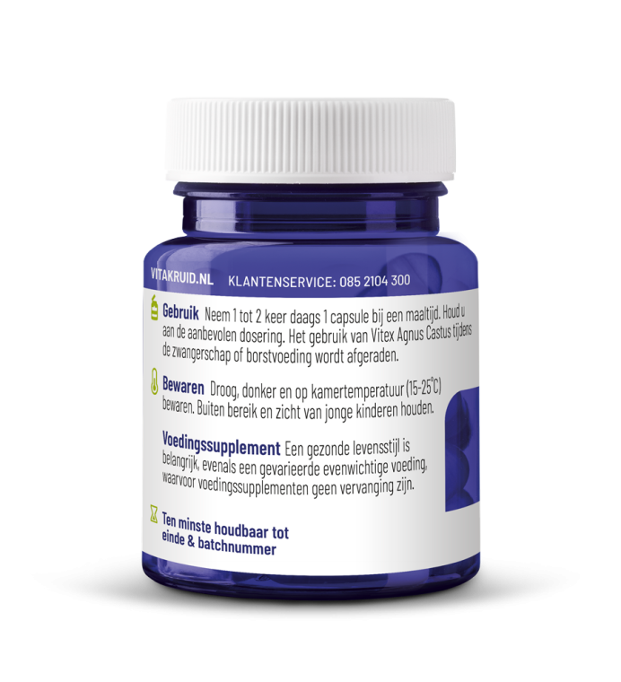 Vitakruid Vitex Agnus Castus 200 mg Monnikspeper
