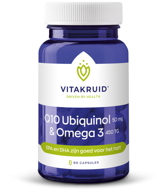 Vitakruid Q10 Ubiquinol 50 mg & Omega-3 450 TG