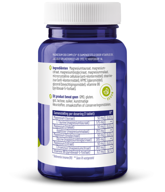 Vitakruid Magnesium 200 Complex