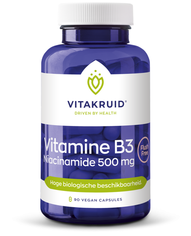 Vitakruid Vitamine B3 Niacinamide 500 mg