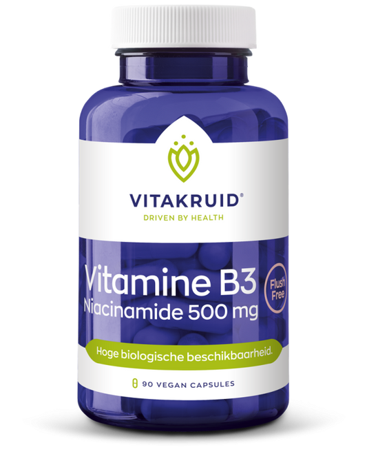 Vitakruid Vitamine B3 Niacinamide 500 mg
