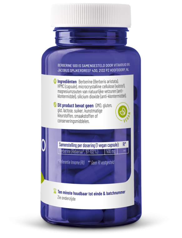 Vitakruid Berberine 500 Rebersa®