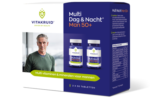 Vitakruid Multi Dag & Nacht® Man 50+