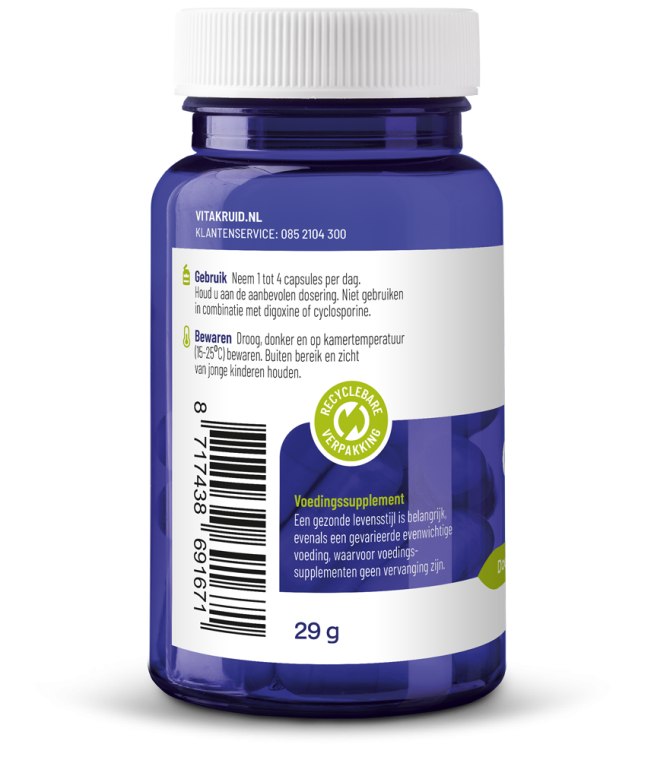 Vitakruid Quercetine 250 met Phytosome®-technologie