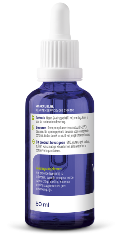Vitakruid Vegan Omega-3 1250 TG algenolie