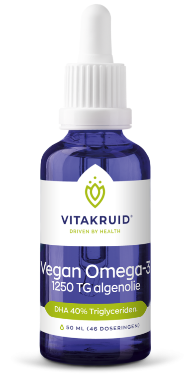 Vitakruid Vegan Omega-3 1250 TG algenolie