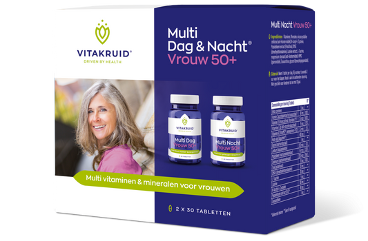 Vitakruid Multi Dag & Nacht® Vrouw 50+