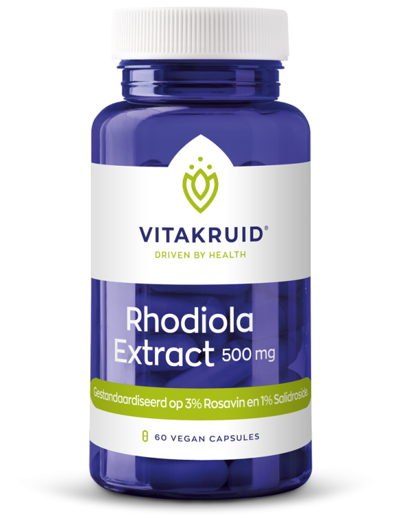 Vitakruid Rhodiola extract 500 mg 3% Rosavin
