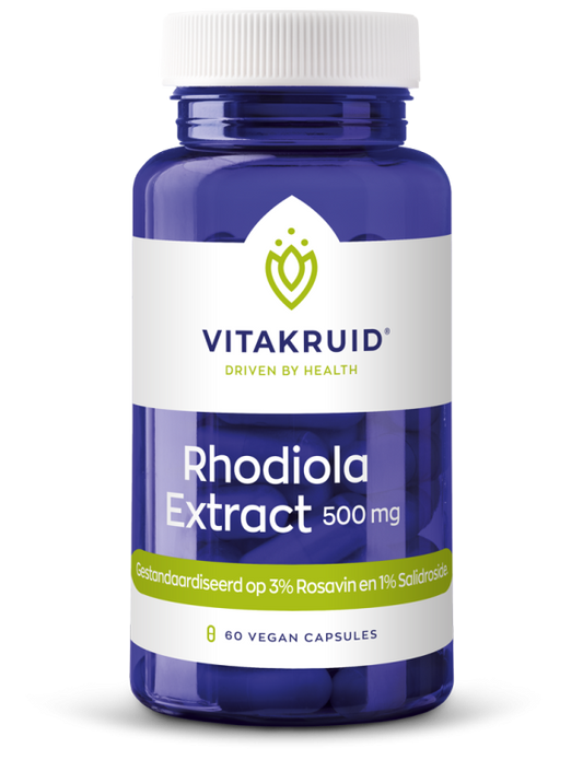Vitakruid Rhodiola extract 500 mg 3% Rosavin