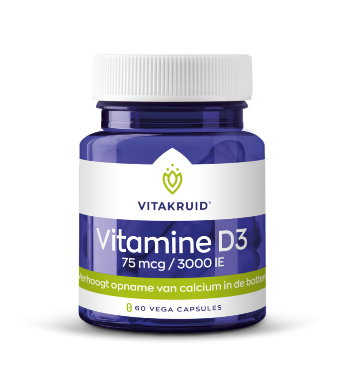 Vitakruid Vitamine D3 - 75 mcg  / 3000 IE