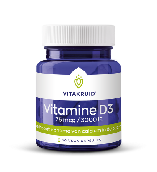 Vitakruid Vitamine D3 - 75 mcg  / 3000 IE