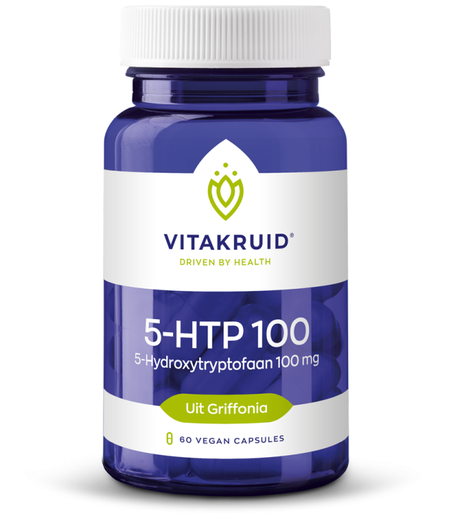 Vitakruid 5-HTP 100mg vegan capsules