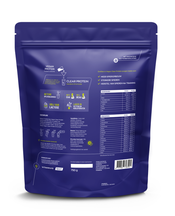 Vitakruid Vegan Clear Protein