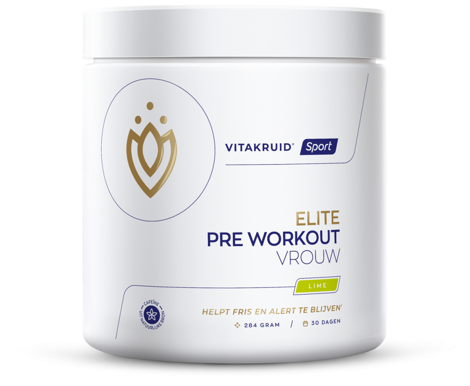 Vitakruid Elite Pre Workout Vrouw