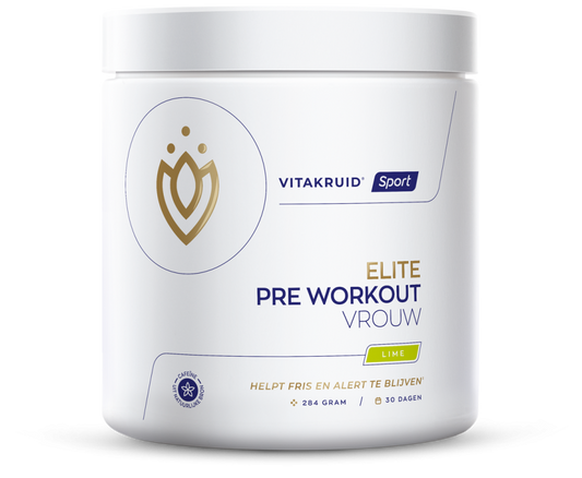 Vitakruid Elite Pre Workout Vrouw