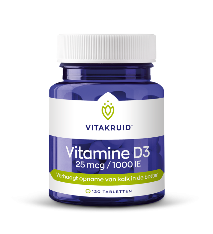 Vitakruid Vitamine D3 - 25 mcg / 1000 IE
