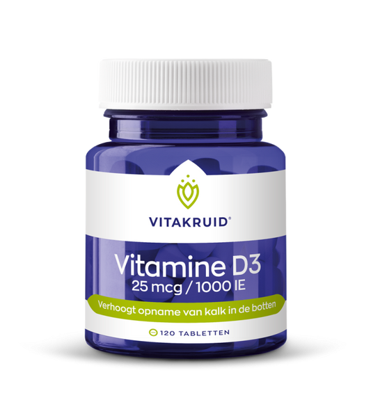 Vitakruid Vitamine D3 - 25 mcg / 1000 IE
