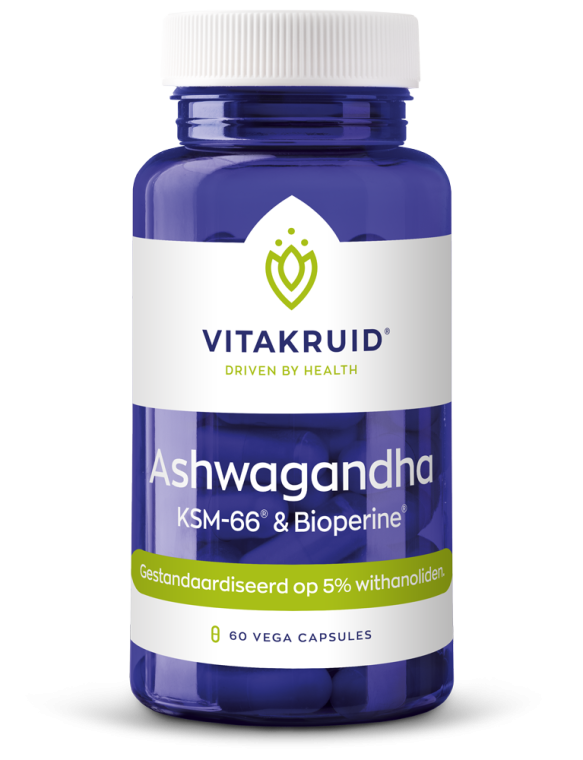 Vitakruid Ashwagandha KSM-66 + BioPerine