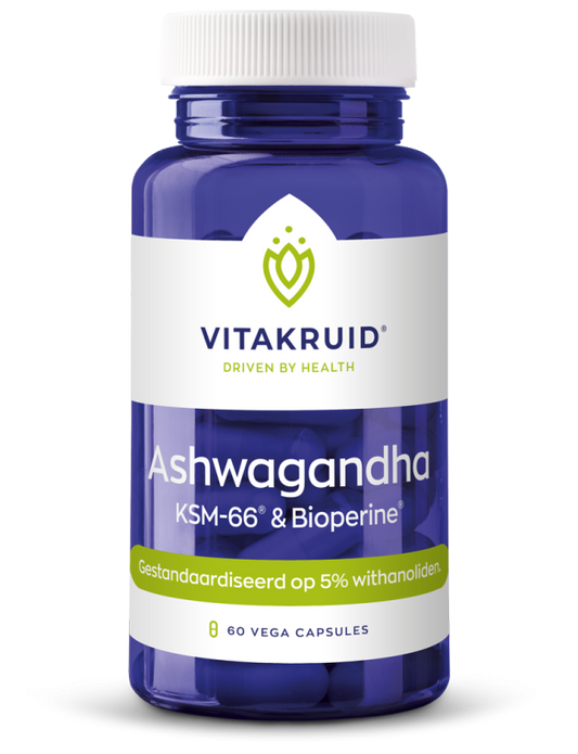 Vitakruid Ashwagandha KSM-66 + BioPerine