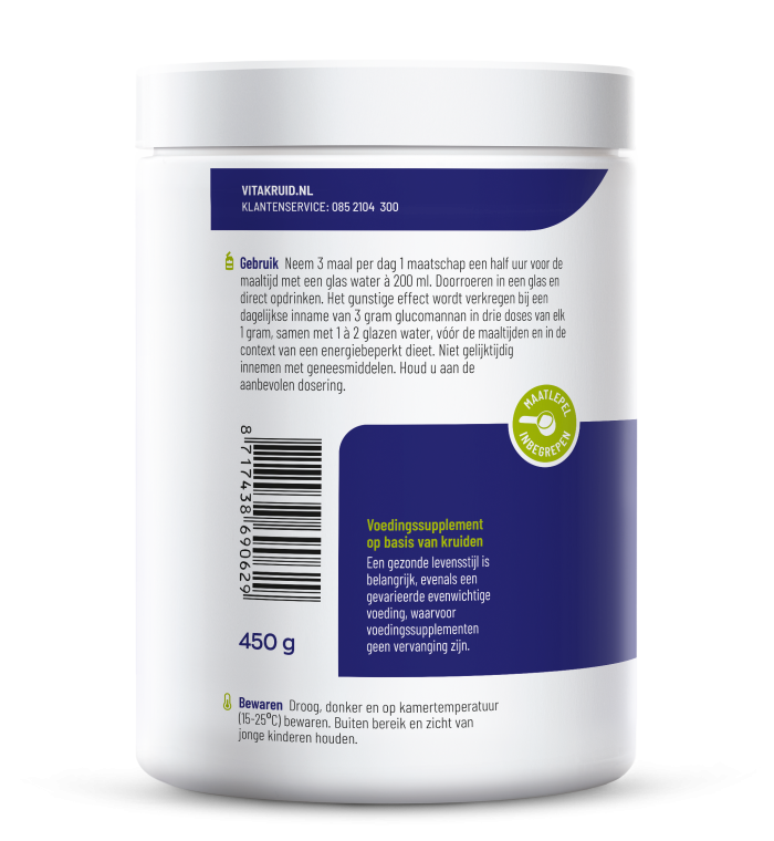Vitakruid Psyllium & Glucomannan