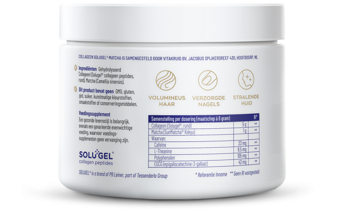 Vitakruid Collageen Solugel® Matcha