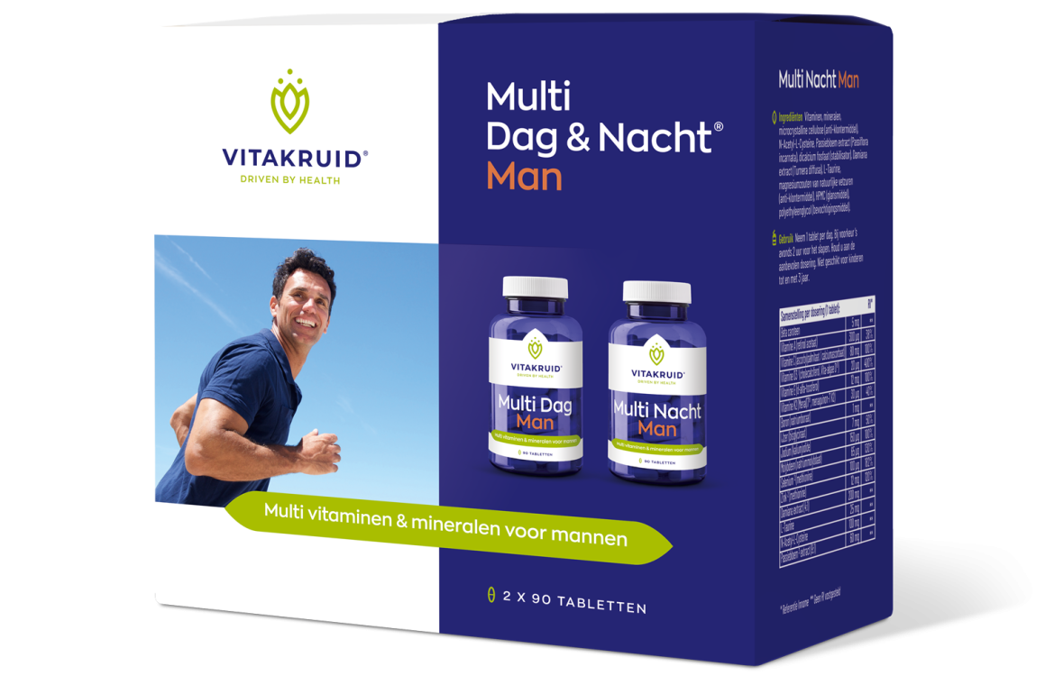 Vitakruid Multi Dag & Nacht® Man