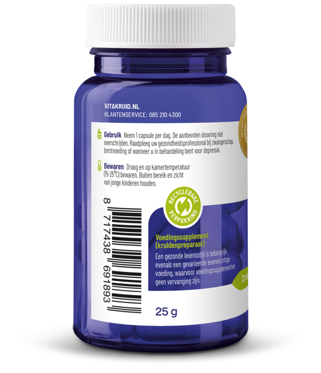 Vitakruid Saffraan & Bioperine®
