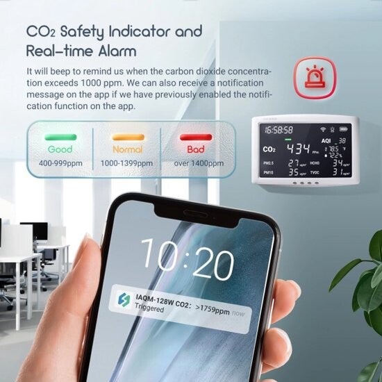 Lifelab Air Quality Meter 8-in-1