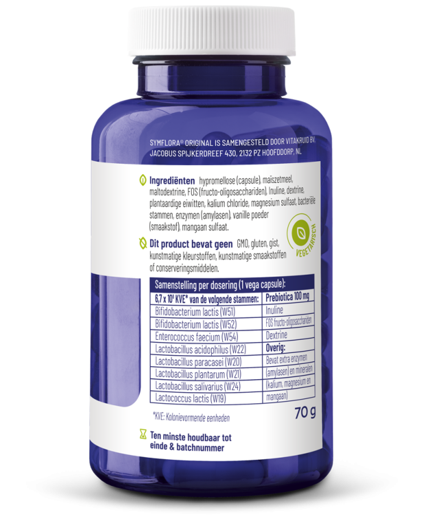 Vitakruid Symflora® Original capsules