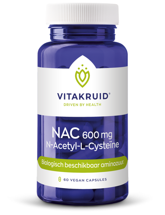Vitakruid NAC 600 mg N-Acetyl-L-Cysteïne