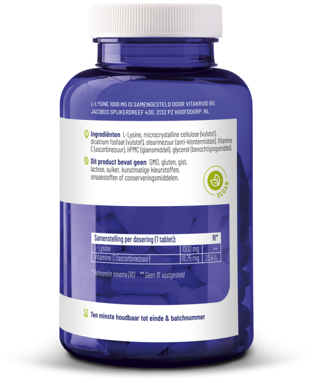 Vitakruid L-Lysine 1000 mg