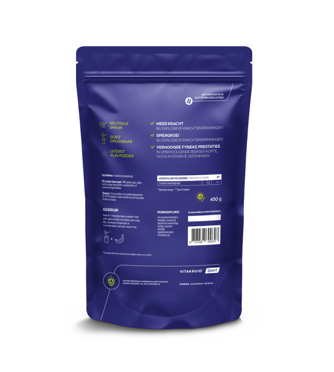 Vitakruid Creatine Monohydraat