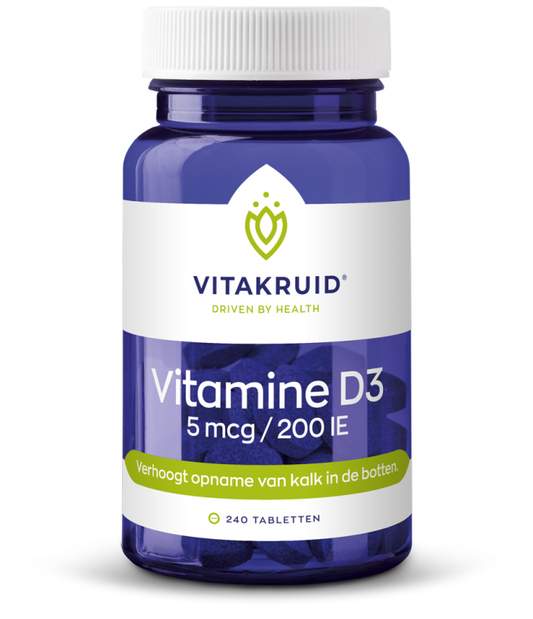 Vitakruid Vitamine D3 - 5 mcg / 200 IE